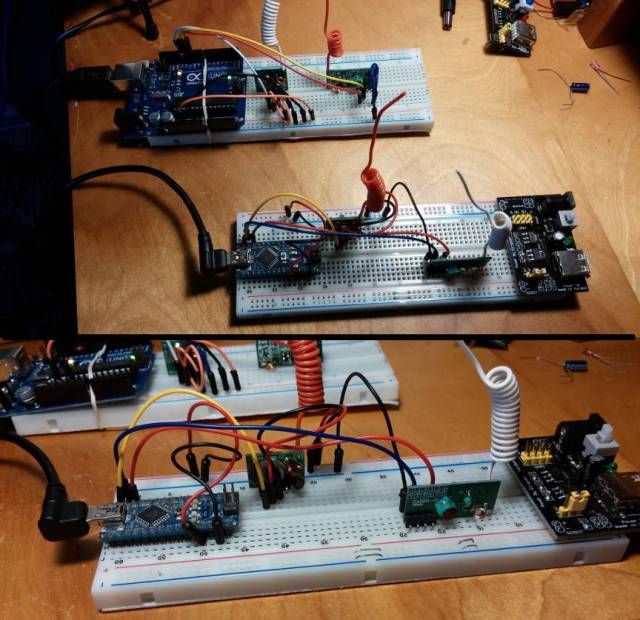 Two pseudo Transceivers